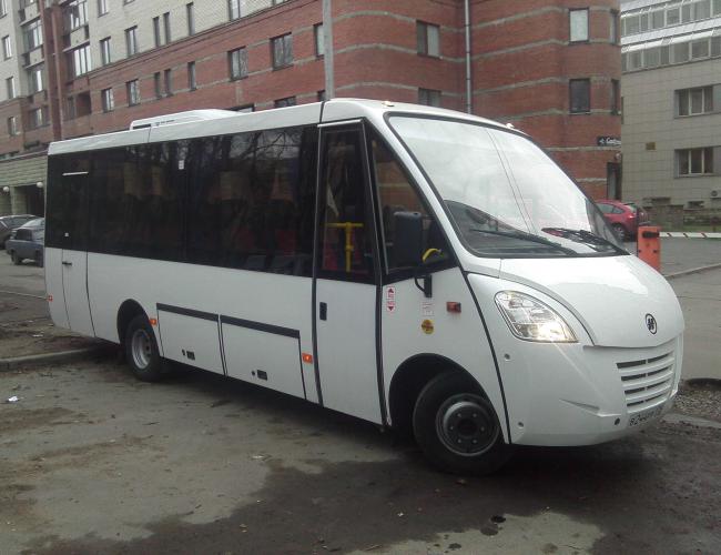 Фотография автобуса Неман для аренды с водителем в СПб